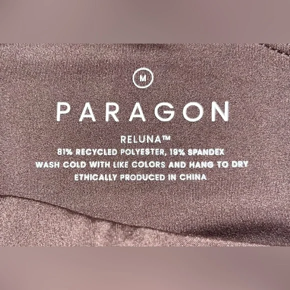 Paragon Fitwear Reluna Single Shoulder Brami in Teddy Size M - Picture 3 of 4